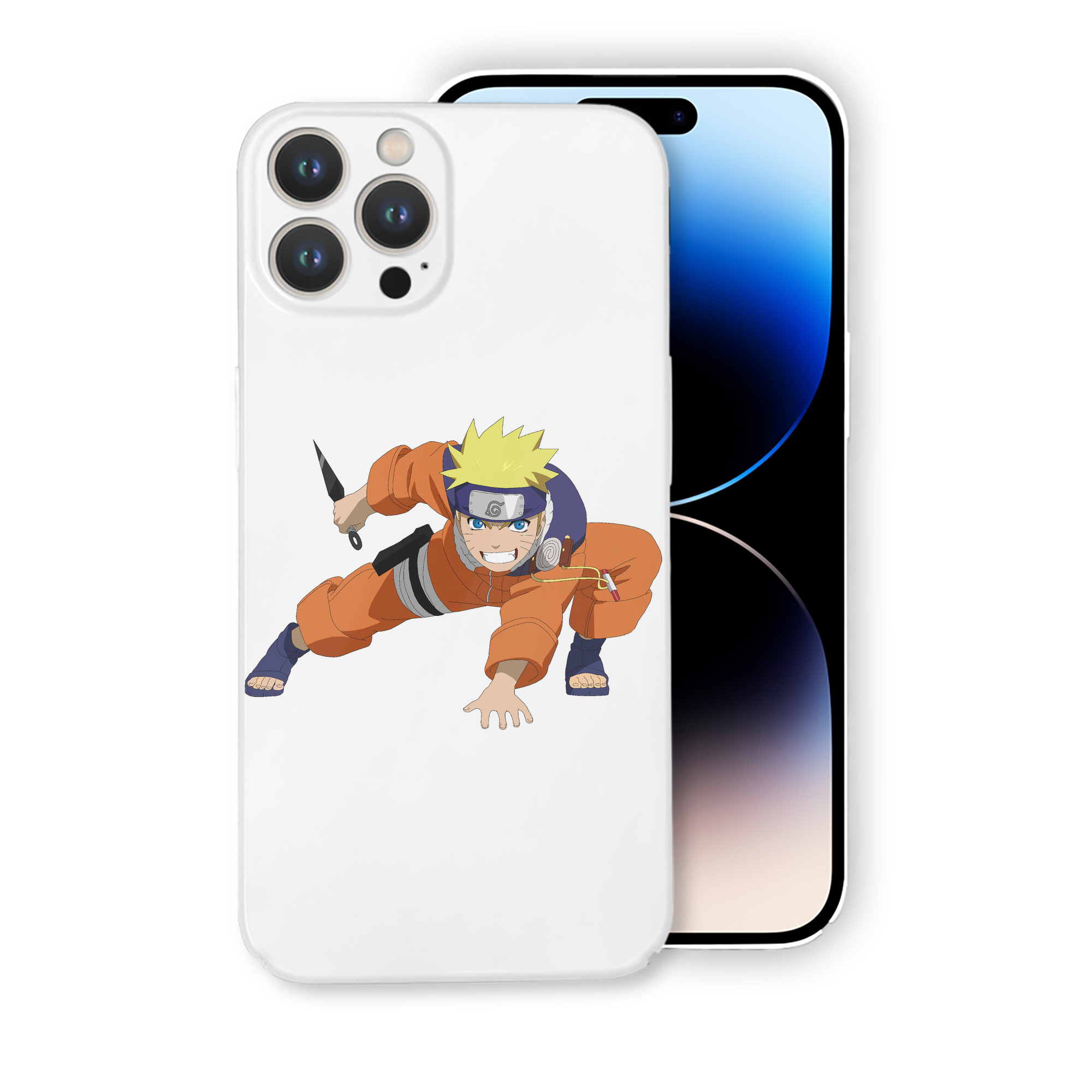 （画像用） NARUTO -ナルト- うずまき ナルト Uzumaki Naruto 【iPhone 14シリーズ対応】ハードケース